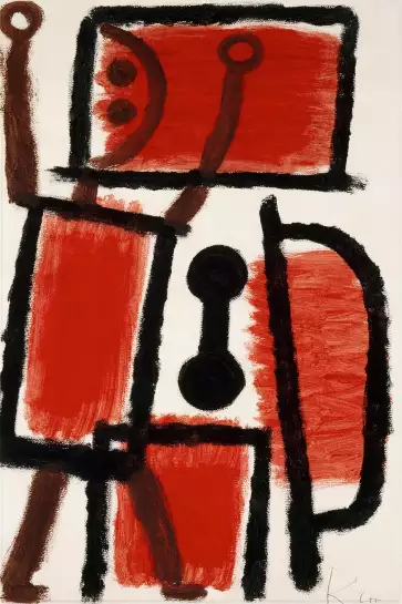 Serrurier, 1940 - Tableau de Paul Klee
