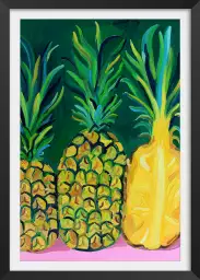 Ananas - affiche cuisine design