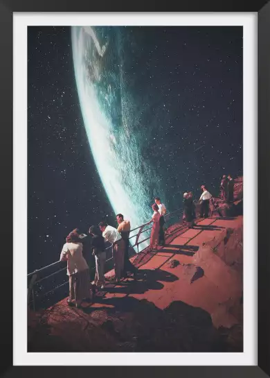 Space balcon - affiche astronomie