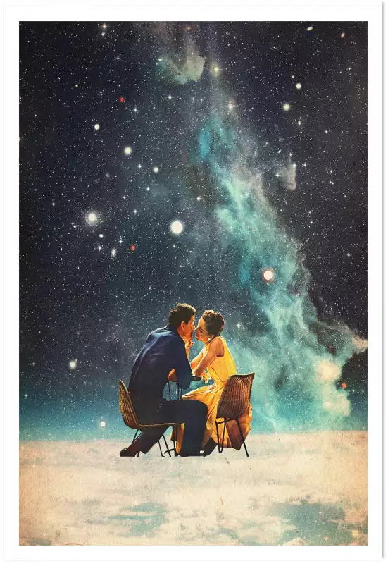 Space resto - affiche astronomie