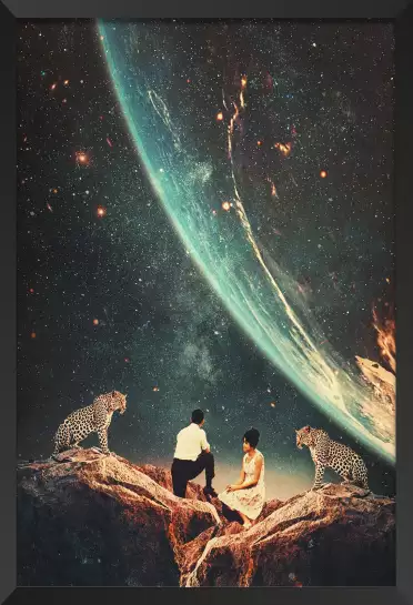 Space tiger - affiche astronomie