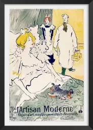 L'artisan moderne - affiche retro vintage