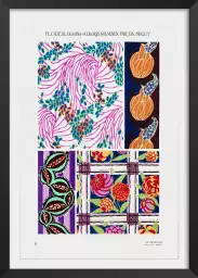 Panneau art deco 11 - tableau abstrait couleur