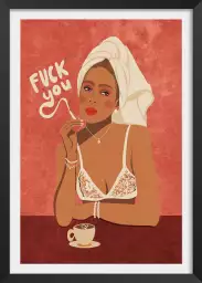 F*** you - affiche cuisine humour