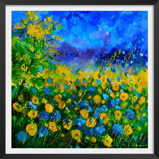 Affiche fleurs sauvages et des champs – aquarelle florale Pol Ledent