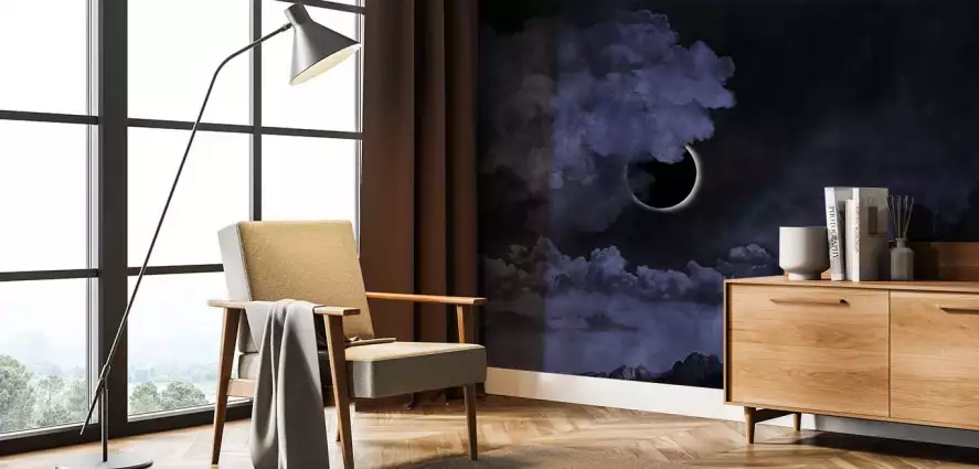 Eclipse solaire - deco murale zen