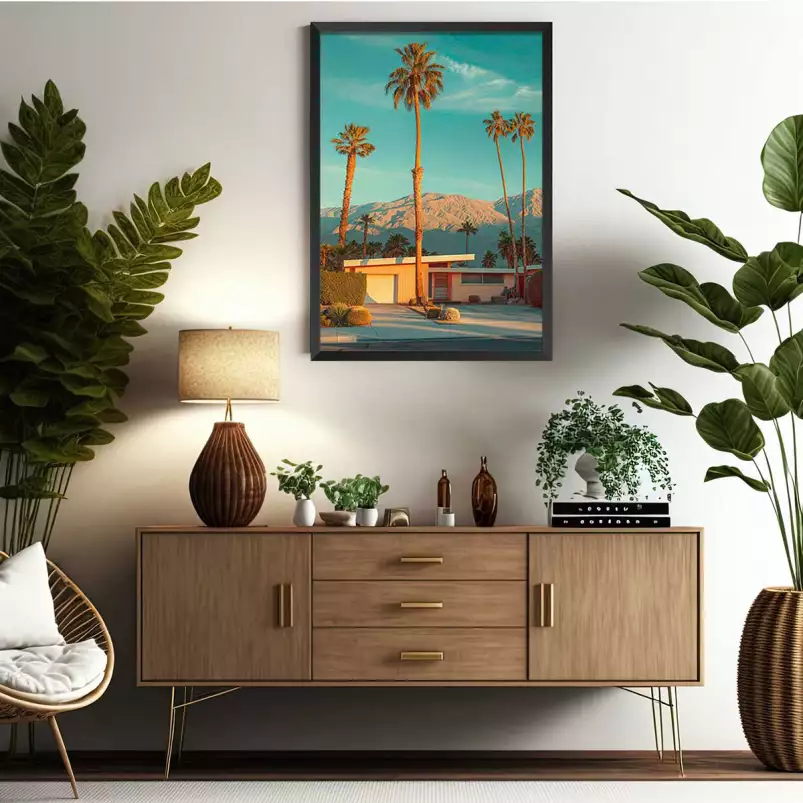 Nostalgie sur Palm Springs - poster monde