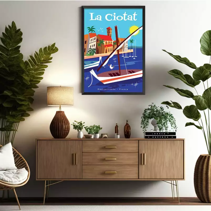 La Ciotat un paradis en Provence - poster sud est