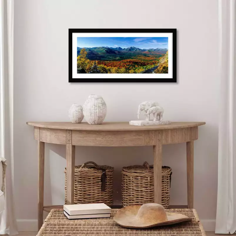 Paysage des Adirondacks - tableau nature