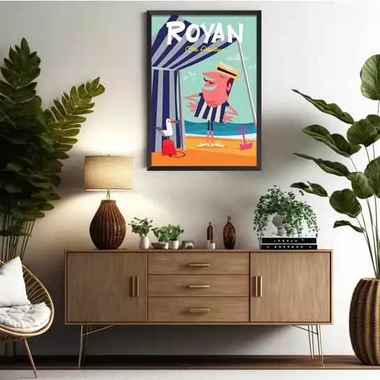Royan Côte atlantique - affiche sud ouest