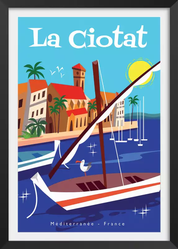 La Ciotat un paradis en Provence - poster sud est