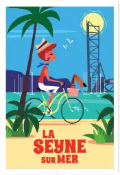 La Seyne sur mer - affiche de provence