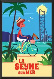 La Seyne sur mer - affiche de provence