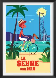 La Seyne sur mer - affiche de provence