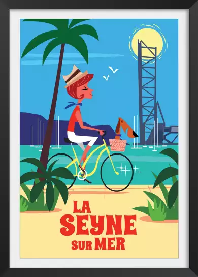 La Seyne sur mer - affiche de provence