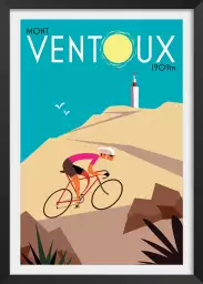 Mont ventoux - affiche de provence