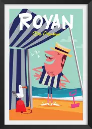 Royan Côte atlantique - affiche sud ouest