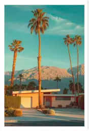 Nostalgie sur Palm Springs - poster monde