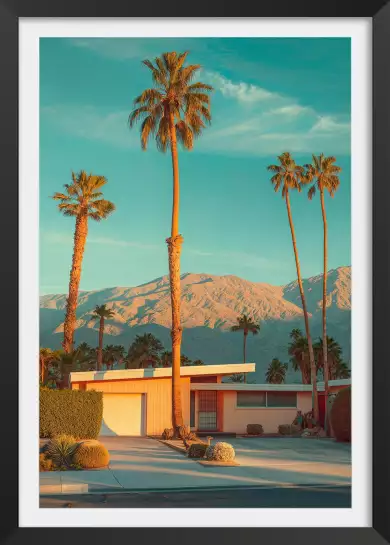 Nostalgie sur Palm Springs - poster monde