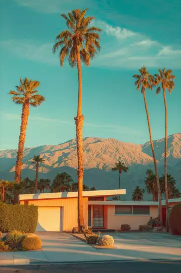 Nostalgie sur Palm Springs - poster monde