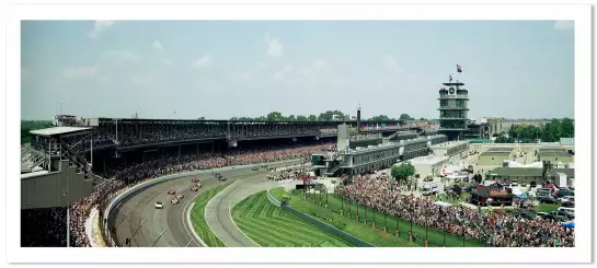 Legendaire Indianapolis 500 - affiche de sport