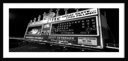 Affichage Baseball Chicago - tableau sport