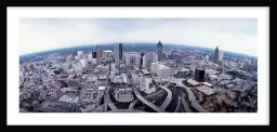 Vue aérienne sur Atlanta - tableau urbain