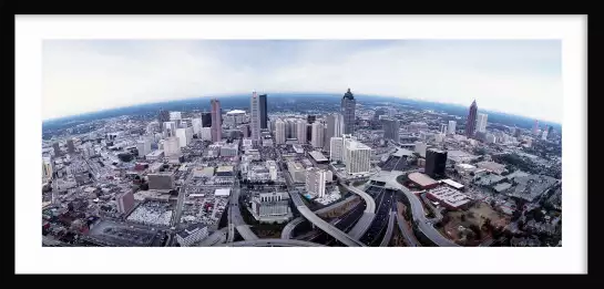 Vue aérienne sur Atlanta - tableau urbain