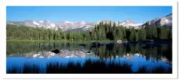 Pics indiens dans le Colorado - paysage d'automne avec animaux