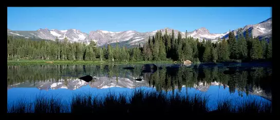 Pics indiens dans le Colorado - paysage d'automne avec animaux