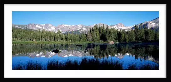 Pics indiens dans le Colorado - paysage d'automne avec animaux