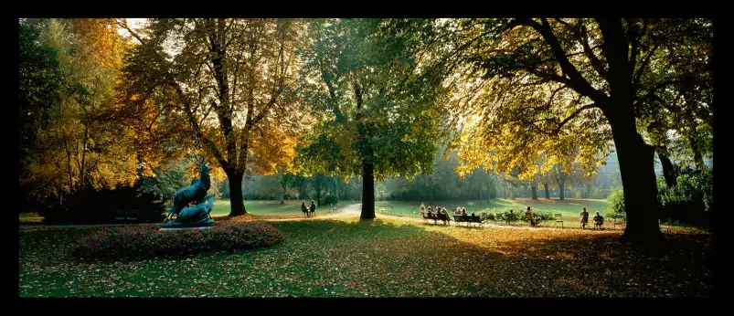 Le jardin du Luxembourg à Paris - affiche de paris