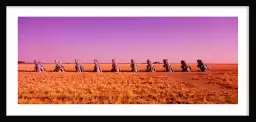 Cadillac Ranch - affiche voiture