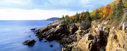 Géologie côtière en Acadie - poster bord de mer