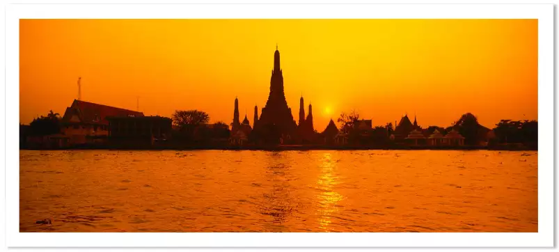 Temple Wat Arun - poster villes du monde