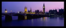 Big Ben de Londres - affiche paysage urbain