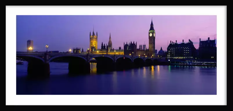 Big Ben de Londres - affiche paysage urbain