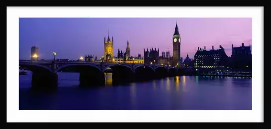 Big Ben de Londres - affiche paysage urbain