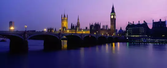 Big Ben de Londres - affiche paysage urbain
