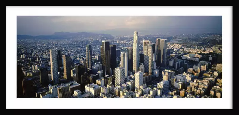 Panorama Los Angeles - affiche paysage urbain