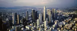 Panorama Los Angeles - affiche paysage urbain