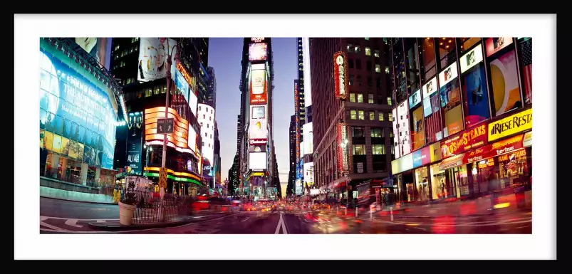 Lumières sur Time Square - affiche new york