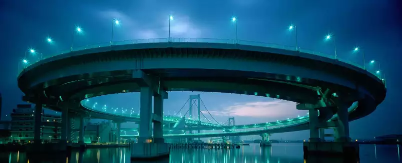 Rainbow Bridge - affiche ville