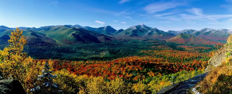 Paysage des Adirondacks - tableau nature