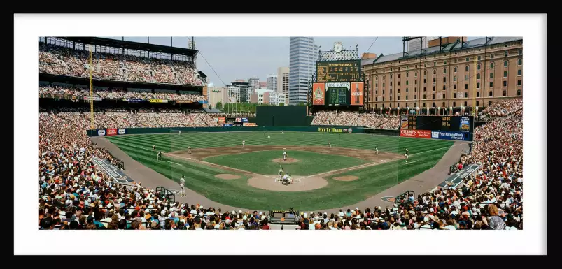 Terrain de baseball, Baltimore - affiche de sport