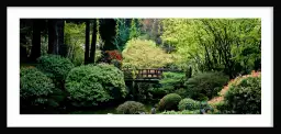 Jardin japonais d'Oregon - décor japonais