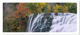 Ithaca cascade - tableau paysage nature