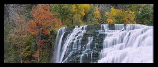 Ithaca cascade - tableau paysage nature