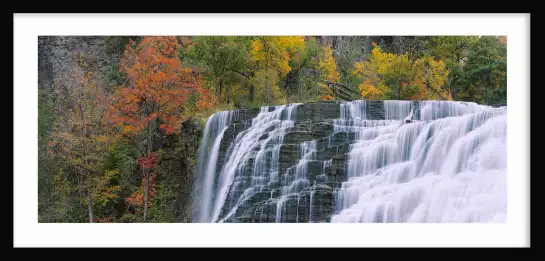 Ithaca cascade - tableau paysage nature