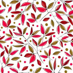 Tilleul prune - tapisserie fleurs vintage